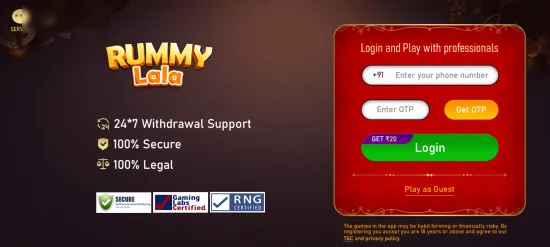 rummy lala sign up